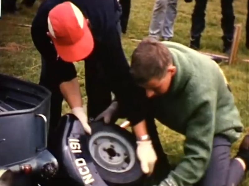 Iain Wilkins is asking for help identifying people in footage of the Mid Sussex Vespa Club in the 1960s after his friend Pam Cadey passed away