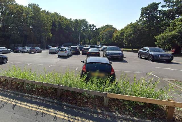 Queens Crescent long-stay car park in Burgess Hill. Picture: Google Street View