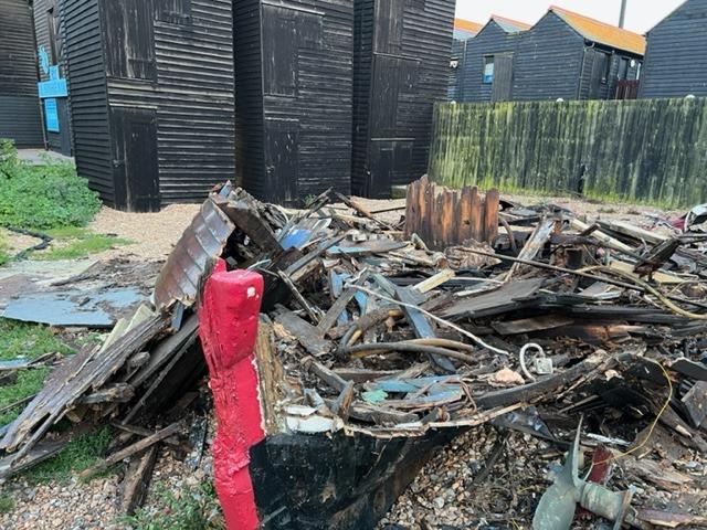 RX 134 demolished