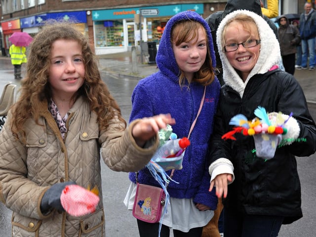 Sock Puppets at the festival in Lancing in 2014