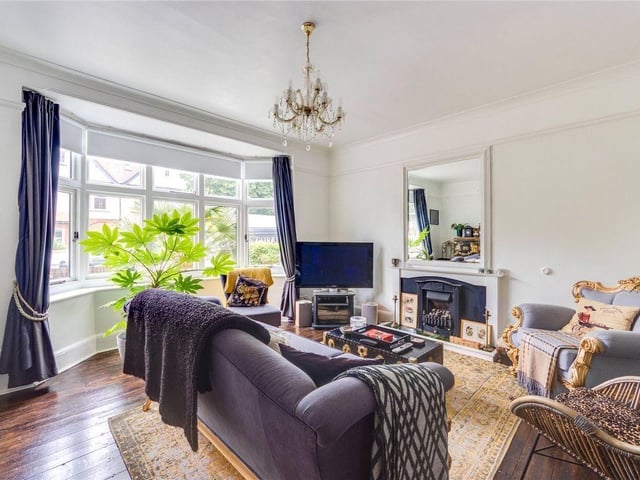 Offers over £850,000 are invited for this five-bedroom, semi-detached house in Heene Road, Worthing, which comes to the market with Michael Jones Estate Agents chain free