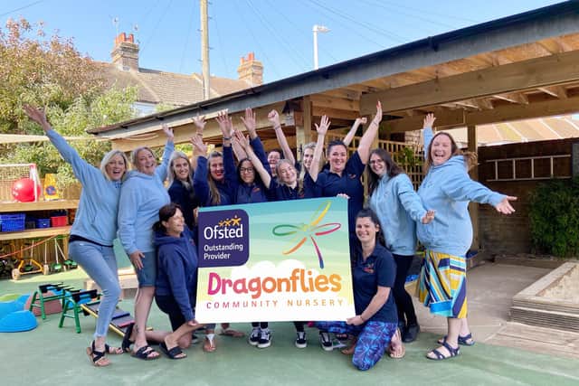Staff from Dragonflies Community Nursery. Picture: Contributed