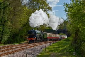 The Bluebell Railway has welcomed the iconic Flying Scotsman to its tracks from August 23 to September 3. Photo: James Corben