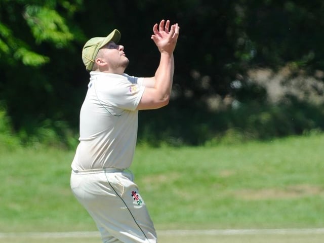 Action from Chippingdale v Broadwater CC in Division 4 West of the Sussex Cricket League
