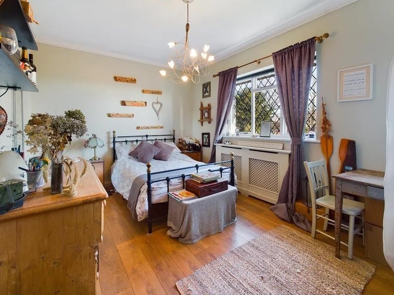The house has six double bedrooms