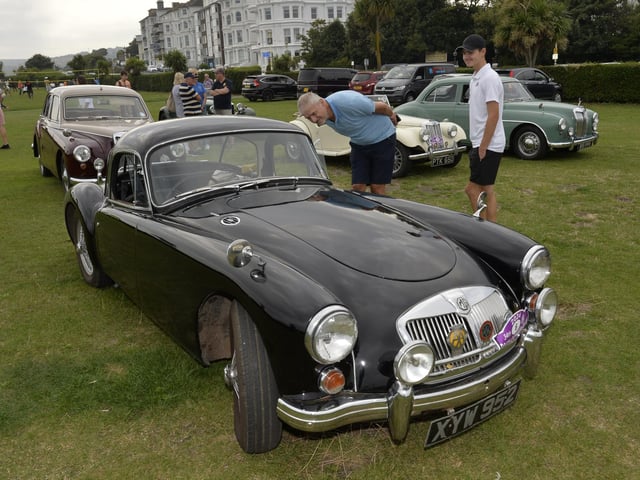 MG owners South Downs Run 2024 (Photo by Jon Rigby)
