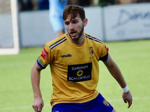 Action, celebration and crowd pictures from Lancing v Littlehampton Town at Culver Road