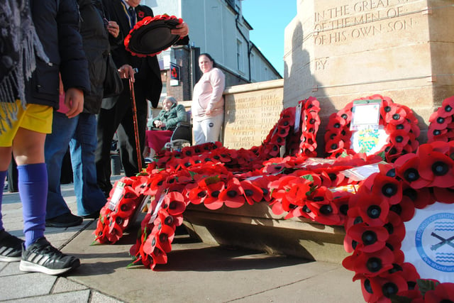 The Adur district has 2,393 veterans, 4.5 per cent of its over-16 population