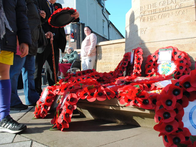 The Adur district has 2,393 veterans, 4.5 per cent of its over-16 population