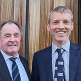 Adrian Moss (Leader) and Jonathan Brown (Deputy Leader) of Chichester District Council