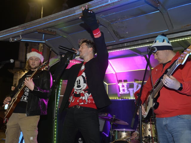 Eastbourne Christmas Lights Switch On (Photo by Jon Rigby)