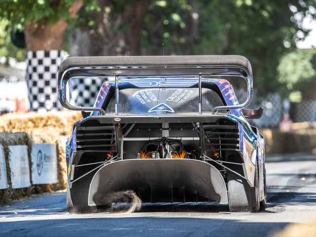 Picking up speed on the hill climb. Photo: Michael John Reed.