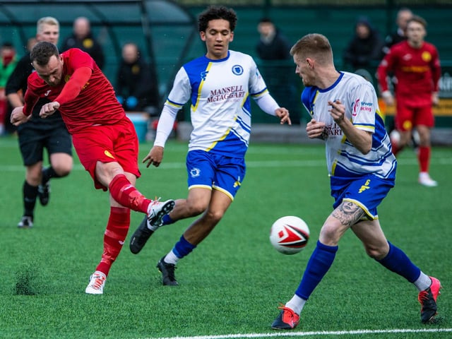 Newhaven take on Haywards Heath Town in the SCFL premier division
