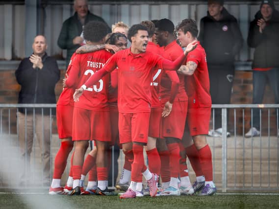 Eastbourne Borough v Chesham United, National League South