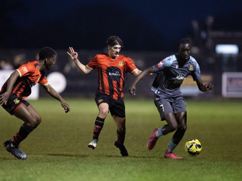 Jamie Crellin’s Three Bridges came from a goal down to beat Sittingbourne in their semi-final in Kent – to earn a place in Friday night’s final where they face Chichester City.