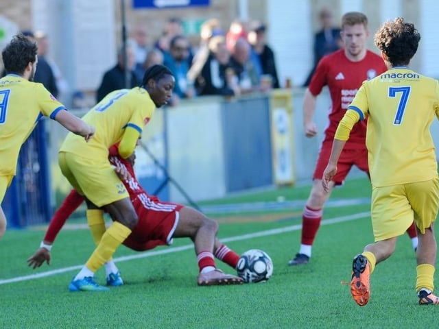 Lancing v Hassocks, SCFL Premier