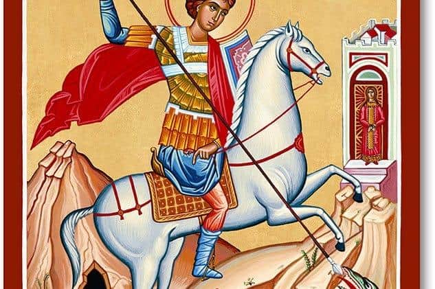 St George, patron of England, among many other places