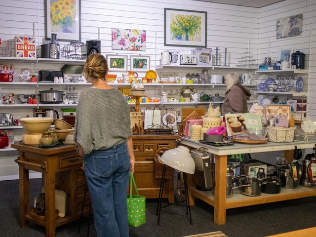 The new St Wilfrid's Hospice shop in Langney Road, Eastbourne