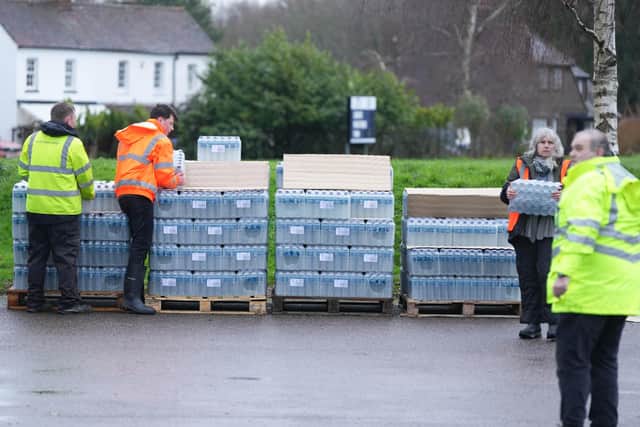 South East Water have opened a bottled water station at The Gearon Pavilion in Saint Hill Road, East Grinstead. Photo: Eddie Mitchell