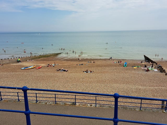 Residents from Eastbourne were out in force as they basked in the hot sun over the weekend (June 10 and 11).