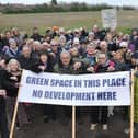 Local residents are upset about plans for a housing development on land north-east of Kingston Lane, East Preston. Photo: SR Staff/National World / SR24031502