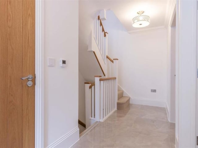 Offers in excess of £925,000 are invited for this new luxury property in Mill Lane, High Salvington. It has beautiful views over the South Downs, versatile and spacious accommodation.