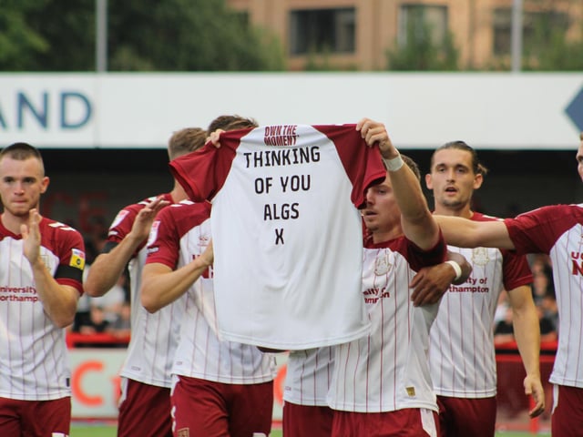 Crawley Town v Northampton Town - picture by Cory Pickford:Crawley Town v Northampton Town