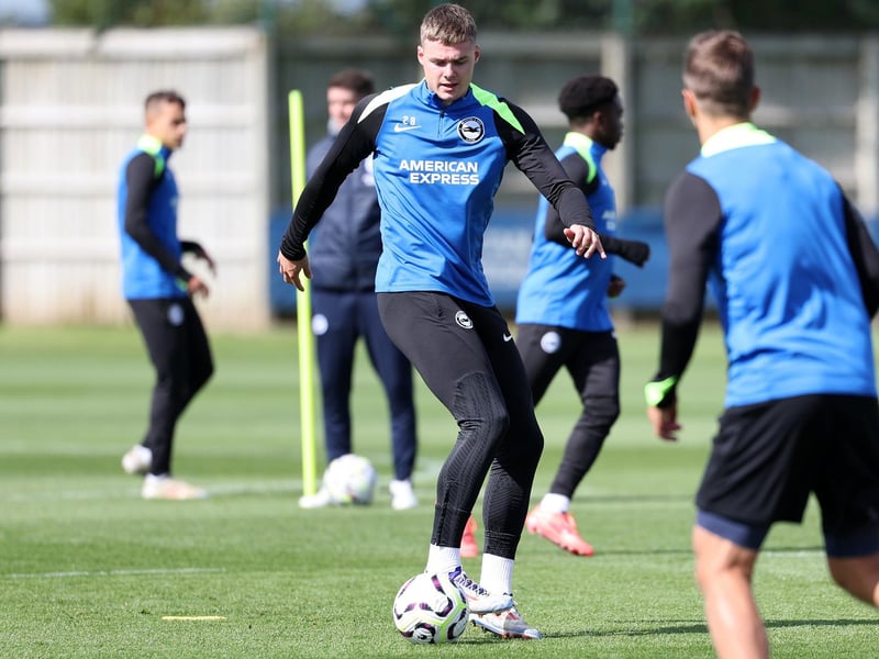 Striker Evan Ferguson is back in contention for Brighton after an ankle injury