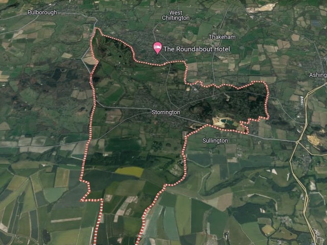 Storrington is the area with the second-most (92.45%) 5-star food and hygiene ratings
