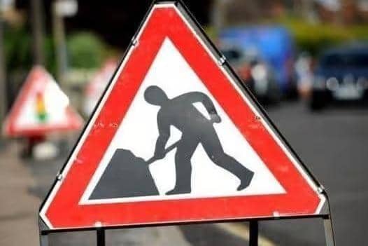 A road in Worthing has been closed for emergency repairs to a gas main, causing delays to traffic.