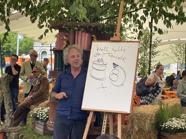 Charlie Mackesy brought a well-loved character to life for the audience.