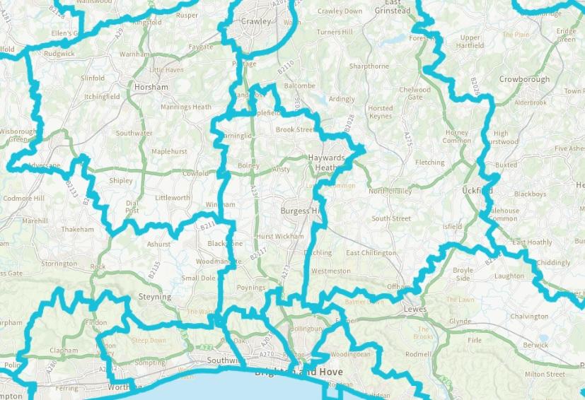 Hassocks and Hurstpierpoint to stay in revised Mid Sussex constituency