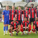 Harvey’s Brewery has become the official front-of-shirt sponsor of Lewes FC Men’s First Team. Photo: Harvey’s Brewery