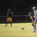 Infinity on the ball against Worthing United | Picture: Charlie Bone