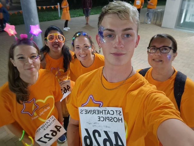 St Catherine's Midnight Walk - Team from Mancini Legal Limited