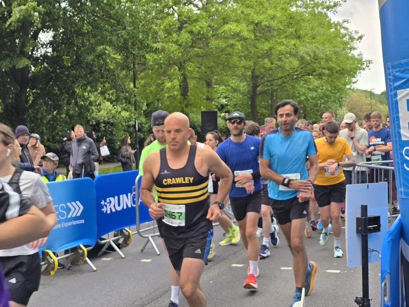Run Gatwick 2026 half marathon and 5k
