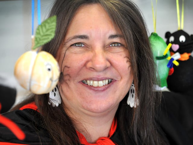 Halloween Craft Sessions were available to sixty children at the Creative Community Hub in Church Walk on Wednesday 28th October. HR26102801 Pic Hollie Robards/Iconic Media Group