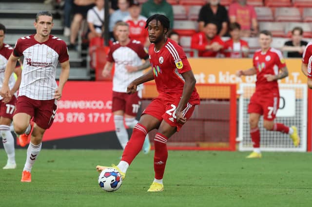 Crawley Town have created 48 goal scoring chances this season, scoring five goals in the process.