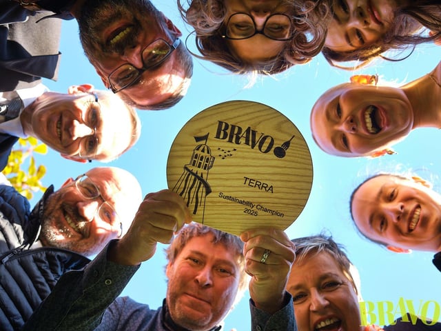 WINNER - BRAVO Award Most Sustainable Restaurant in Sussex