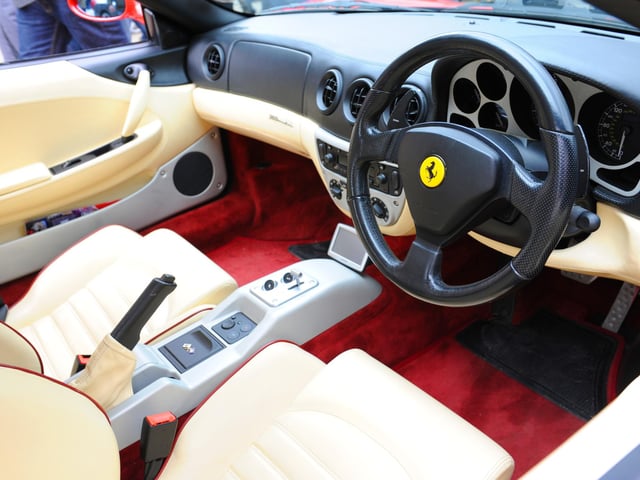 Ferrari interior