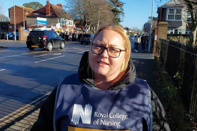 Beth Havies, a registered nurse at Worthing Hospital, said this winter has been ‘the worst we've seen’ in the NHS, adding: “This is the first year I've seen patients being cared for in corridors. We've had patients in makeshift beds on wards. I've never seen it like this, it's horrendous.”