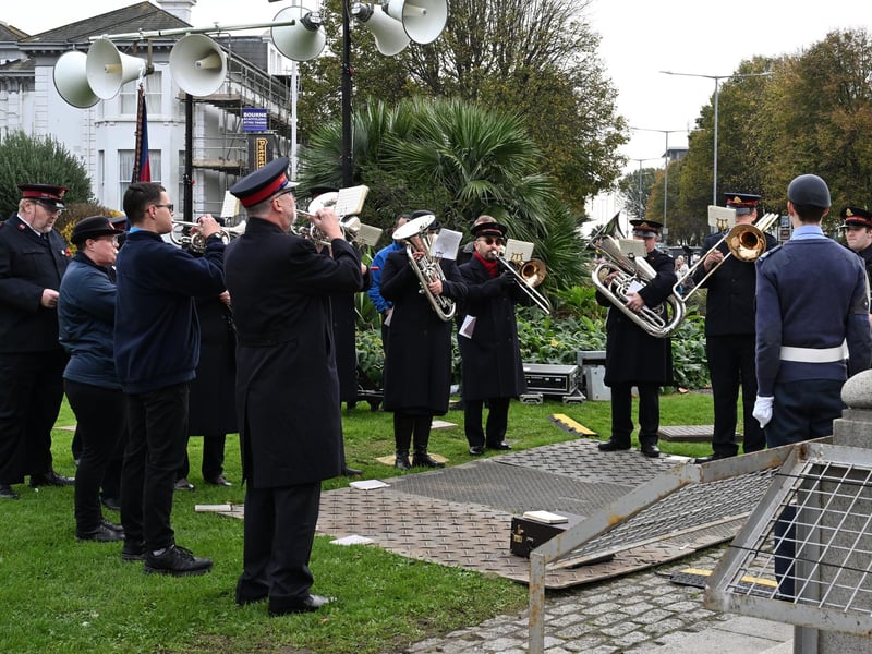 Eastbourne Remembrance Sunday Service 2024 (Photo by Jon Rigby)
