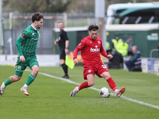 Action from Worthing's National South win at Yeovil