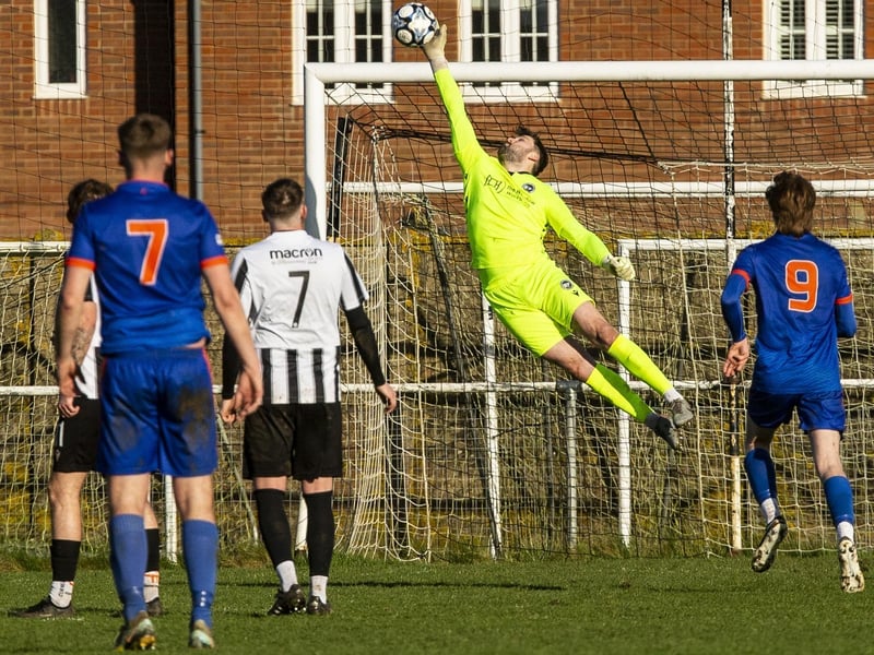 Action from Peacehaven and Telsombe's win over Midhurst and Easebourne in the SCFL premier