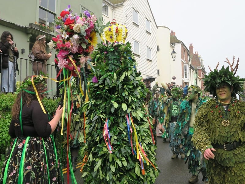 Jack in the Green 2024. Photo by Andrew Clifton.