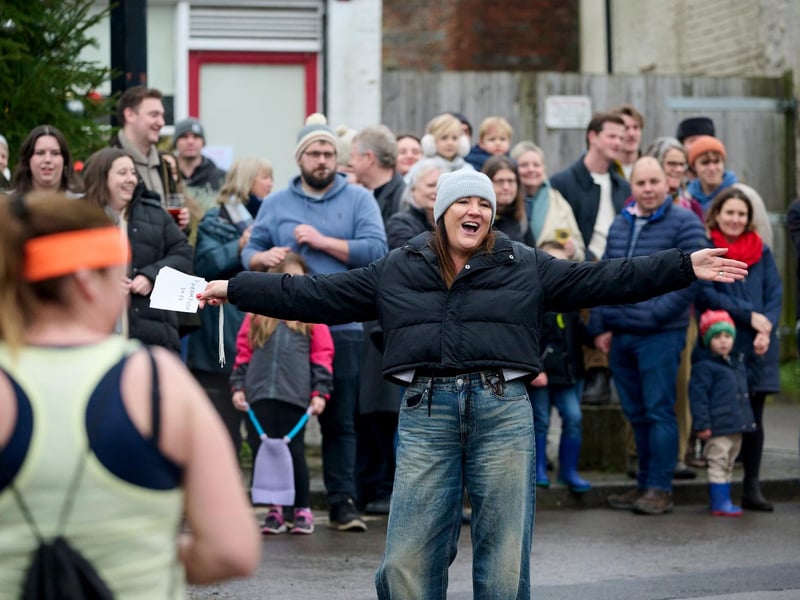 The East Hoathly Pram Race returned for 2024 on Boxing Day