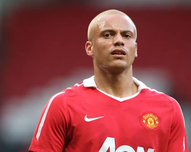 Wes Brown won every domestic competition during his 15 years at Manchester United, including five Premier League titles, two FA Cups, two League Cups and two UEFA Champions League wins. (Photo by Matthew Peters/Manchester United via Getty Images)