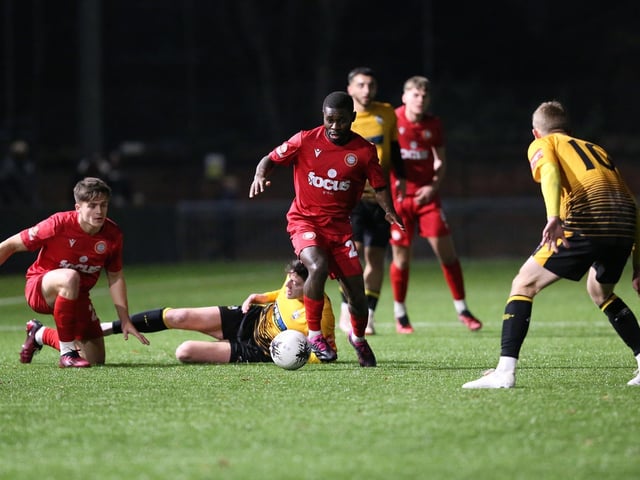 Worthing take on Littlehampton Town in the Sussex Senior Cup