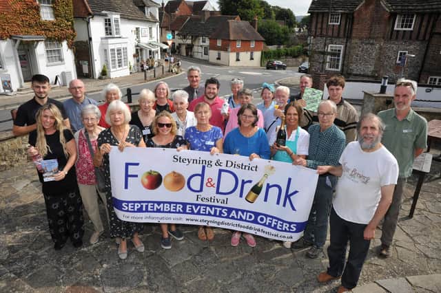 The launch of the Steyning Food and Drink Festival 2022