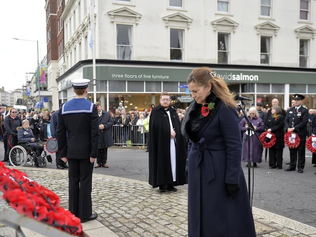 Eastbourne Remembrance Sunday Service (Photo by Jon Rigby)